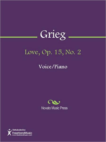 Love, Op. 15, No. 2