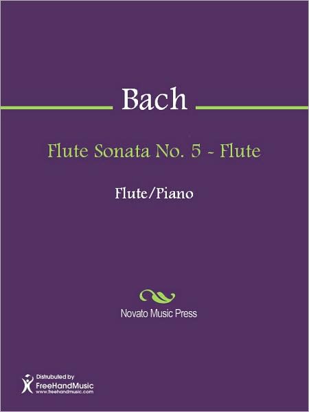 Flute Sonata No. 5 - Flute