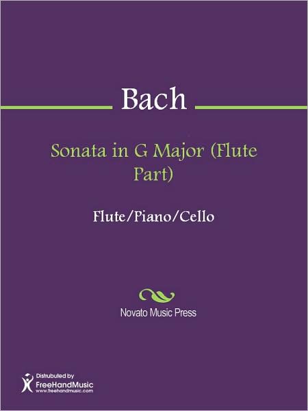 Sonata in G Major (Flute Part)