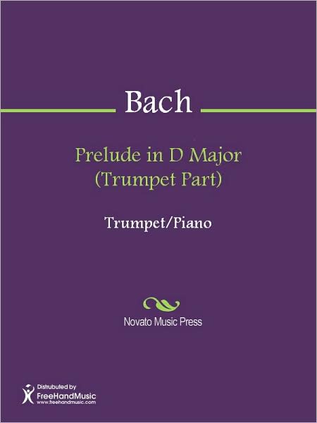 Prelude in D Major (Trumpet Part)