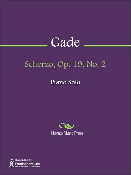 Scherzo, Op. 19, No. 2