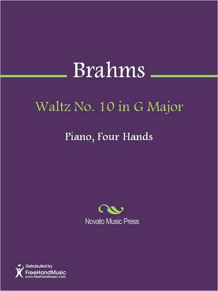 Waltz No. 10 in G Major