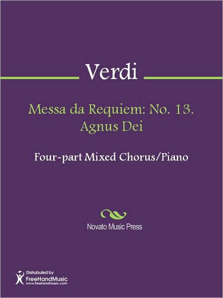 Messa da Requiem: No. 13. Agnus Dei
