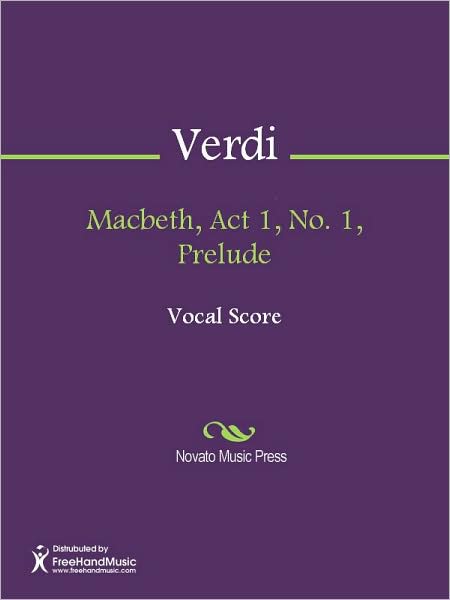 Macbeth, Act 1, No. 1, Prelude