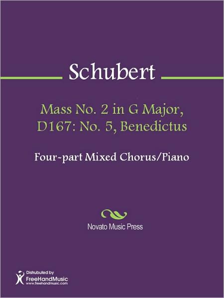 Mass No. 2 in G Major, D167: No. 5, Benedictus