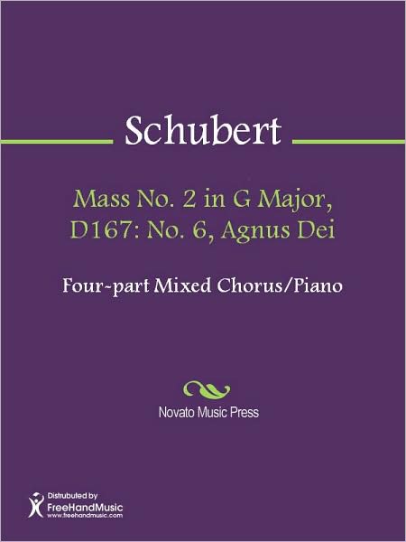 Mass No. 2 in G Major, D167: No. 6, Agnus Dei