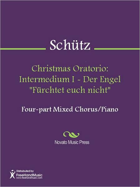 Christmas Oratorio: Intermedium I - Der Engel "Furchtet euch nicht"