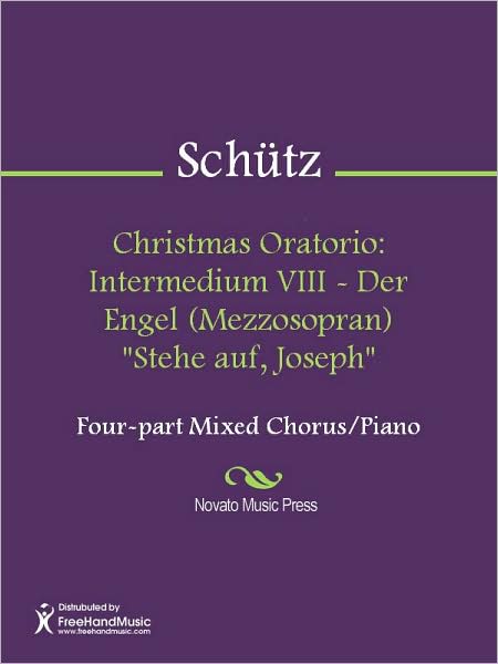 Christmas Oratorio: Intermedium VIII - Der Engel (Mezzosopran) "Stehe auf, Joseph"