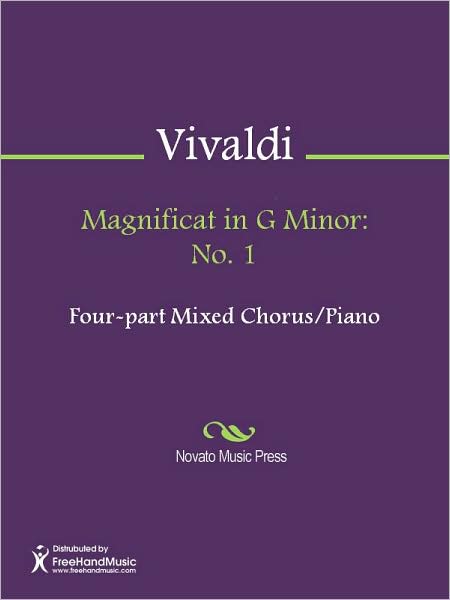 Magnificat in G Minor: No. 1