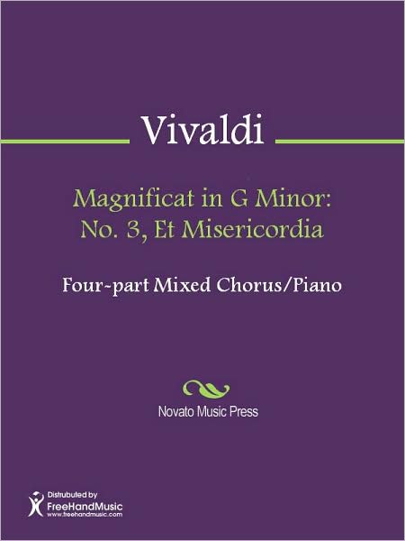 Magnificat in G Minor: No. 3, Et Misericordia