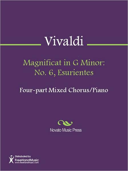 Magnificat in G Minor: No. 6, Esurientes