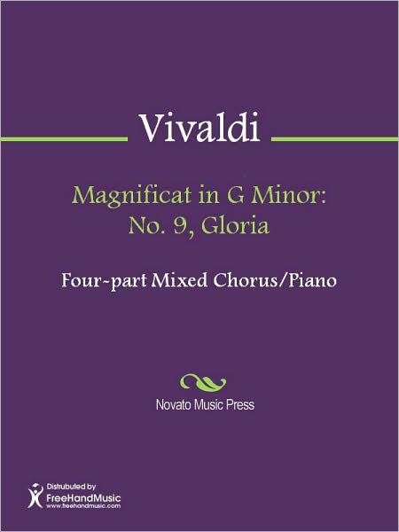 Magnificat in G Minor: No. 9, Gloria