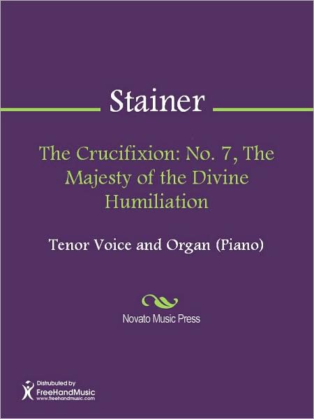 The Crucifixion: No. 7, The Majesty of the Divine Humiliation