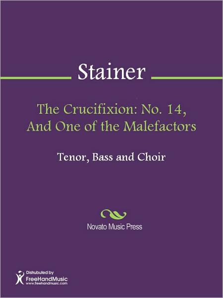 The Crucifixion: No. 14, And One of the Malefactors
