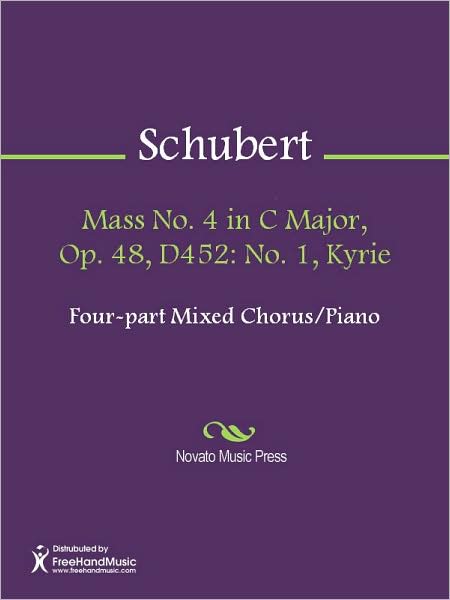 Mass No. 4 in C Major, Op. 48, D452: No. 1, Kyrie