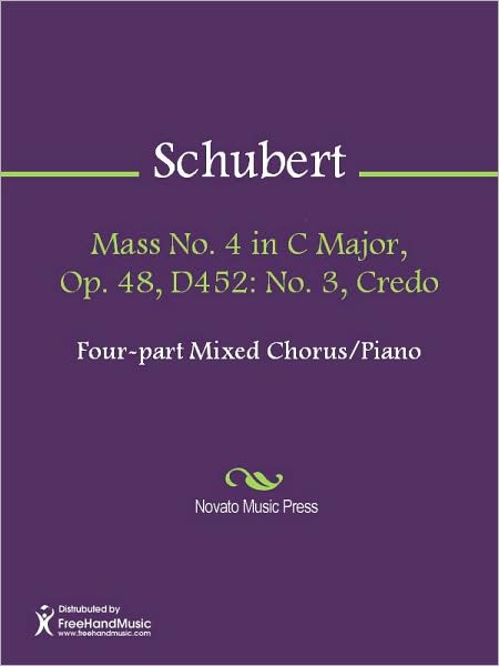 Mass No. 4 in C Major, Op. 48, D452: No. 3, Credo