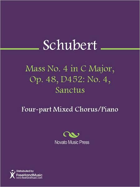Mass No. 4 in C Major, Op. 48, D452: No. 4, Sanctus