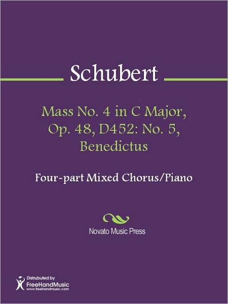 Mass No. 4 in C Major, Op. 48, D452: No. 5, Benedictus