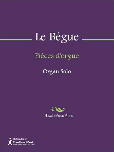 Pieces d'orgue