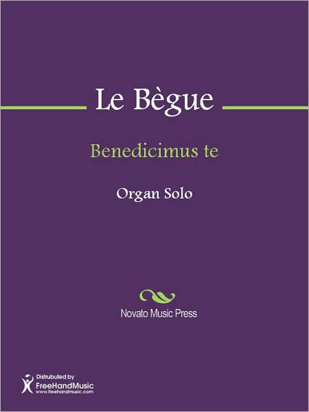 Benedicimus te