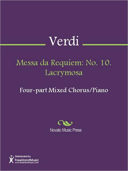 Messa da Requiem: No. 10. Lacrymosa