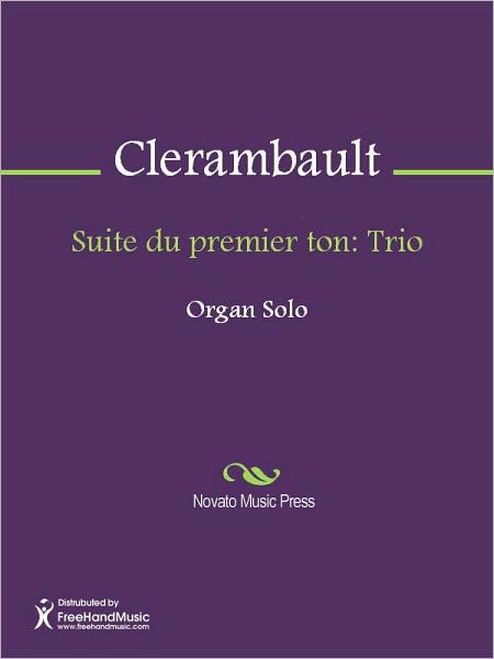 Suite du premier ton: Trio