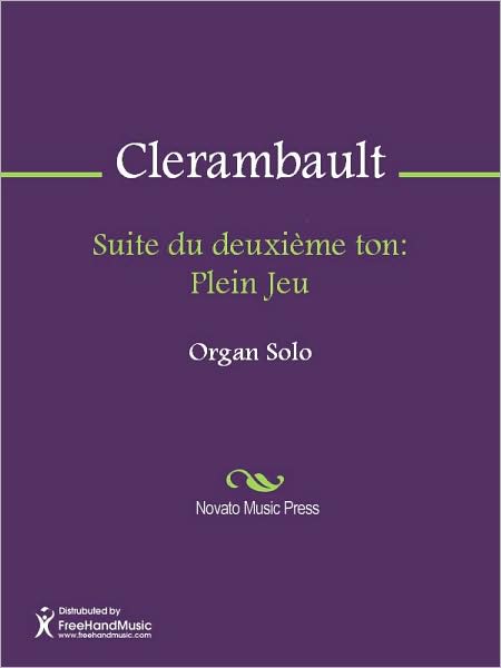 Suite du deuxieme ton: Plein Jeu