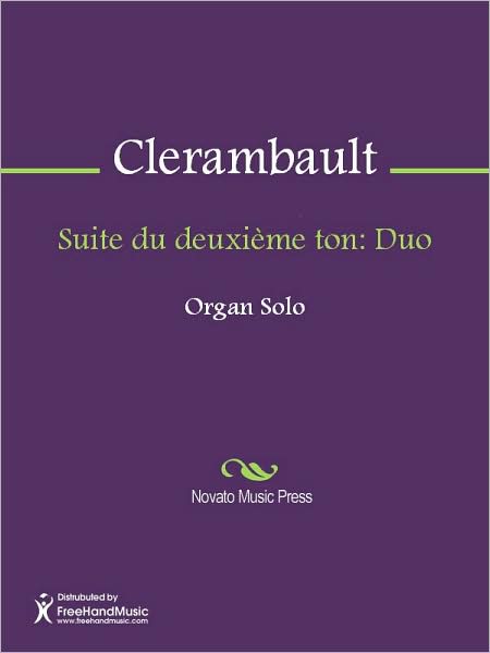 Suite du deuxieme ton: Duo