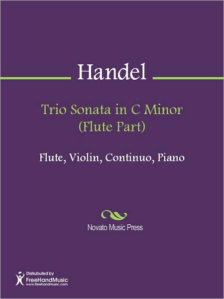 Trio Sonata in C Minor (Flute Part)