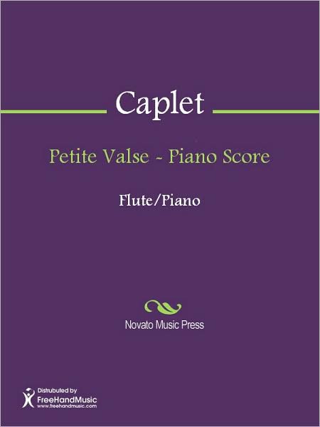 Petite Valse - Piano Score