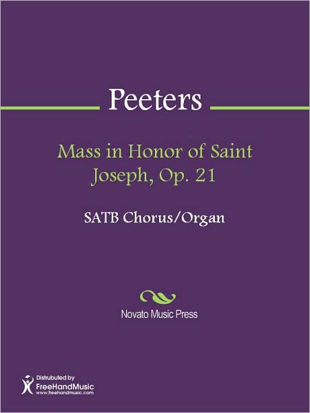 Mass in Honor of Saint Joseph, Op. 21