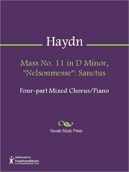 Mass No. 11 in D Minor, "Nelsonmesse": Sanctus