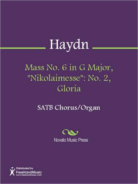 Mass No. 6 in G Major, "Nikolaimesse": No. 2, Gloria