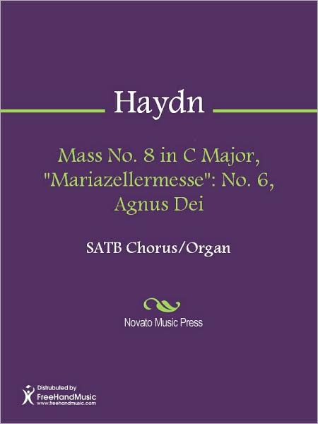 Mass No. 8 in C Major, "Mariazellermesse": No. 6, Agnus Dei