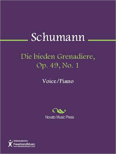 Die bieden Grenadiere, Op. 49, No. 1