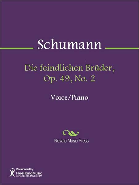 Die feindlichen Bruder, Op. 49, No. 2