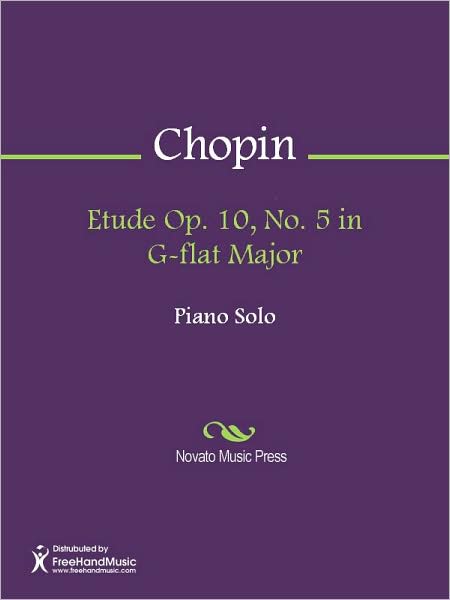 Etude Op. 10, No. 5 in G-flat Major