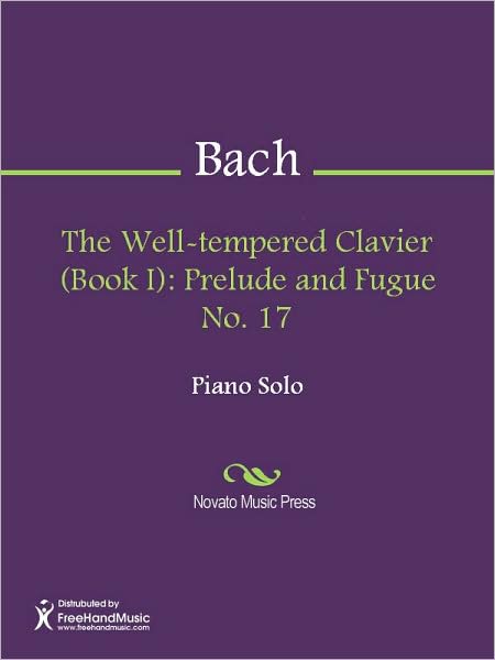 The Well-tempered Clavier (Book I): Prelude and Fugue No. 17