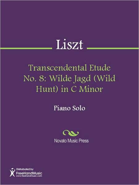 Transcendental Etude No. 8: Wilde Jagd (Wild Hunt) in C Minor