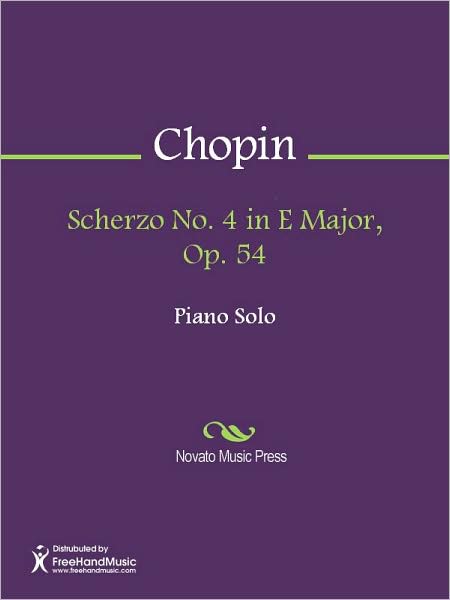 Scherzo No. 4 in E Major, Op. 54
