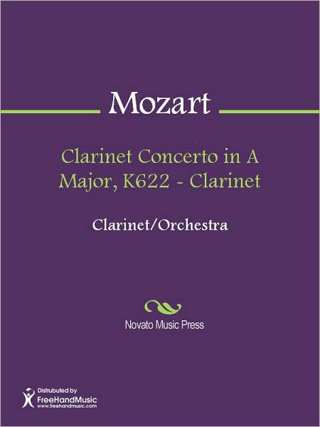 Clarinet Concerto in A Major, K622 - Clarinet