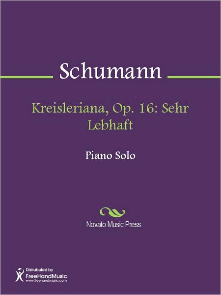 Kreisleriana, Op. 16: Sehr Lebhaft
