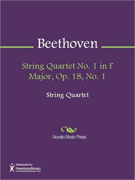 String Quartet No. 1 in F Major, Op. 18, No. 1