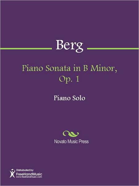 Piano Sonata in B Minor, Op. 1
