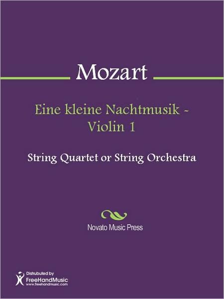 Eine kleine Nachtmusik - Violin 1
