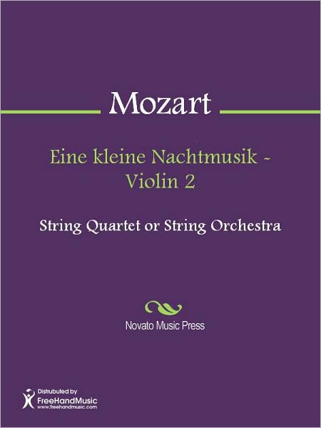 Eine kleine Nachtmusik - Violin 2