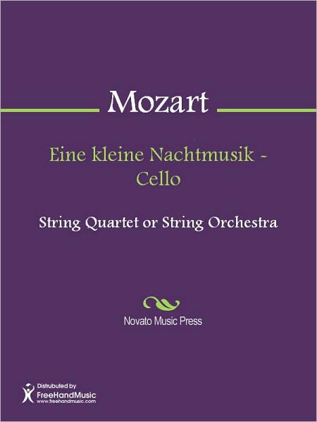Eine kleine Nachtmusik - Cello