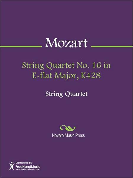 String Quartet No. 16 in E-flat Major, K428