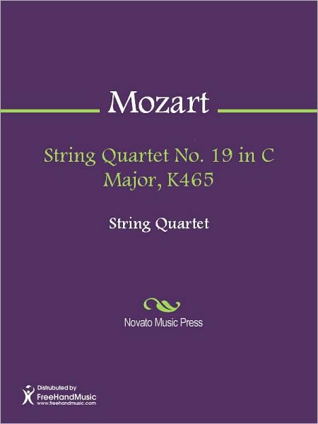 String Quartet No. 19 in C Major, K465