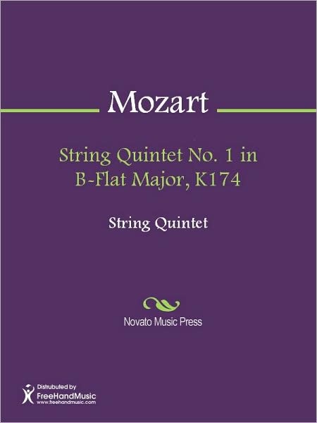 String Quintet No. 1 in B-Flat Major, K174